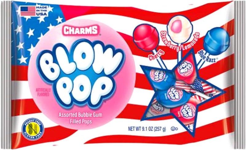 Charms Patriotic USA Blow Pops - Assorted Flavors - Image 3